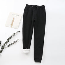 Load image into Gallery viewer, 2020 New Women Winter Pant Thick Lambskin Cashmere Pants Warm Female Casual Pants Loose Harlan Pants Long Trousers Plus Size XXl