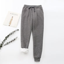 Load image into Gallery viewer, 2020 New Women Winter Pant Thick Lambskin Cashmere Pants Warm Female Casual Pants Loose Harlan Pants Long Trousers Plus Size XXl